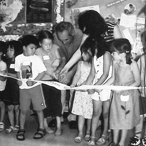 Ribbon cutting Ribbon cutting